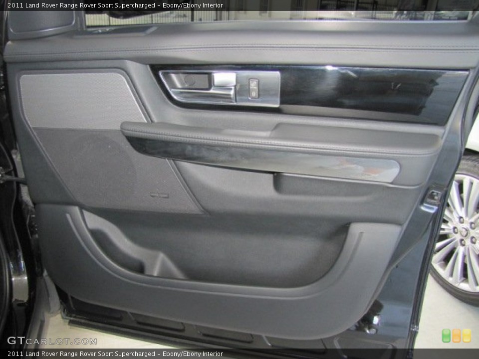 Ebony/Ebony Interior Door Panel for the 2011 Land Rover Range Rover Sport Supercharged #73549224