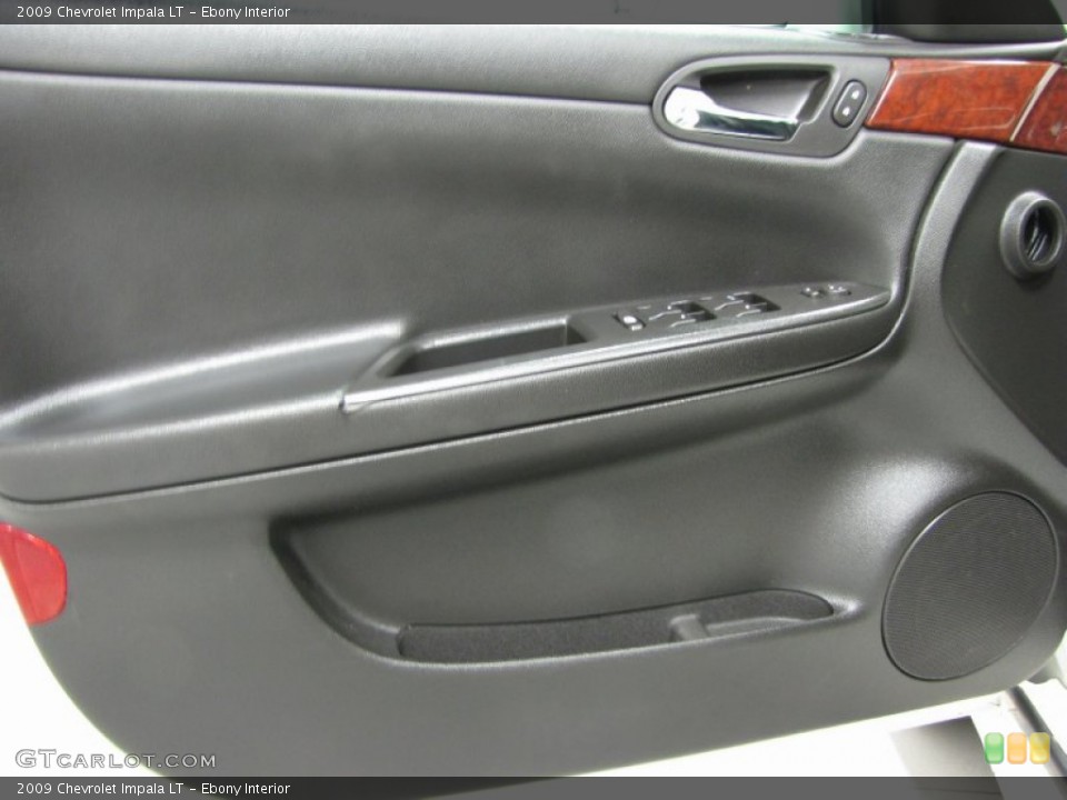 Ebony Interior Door Panel for the 2009 Chevrolet Impala LT #73549226