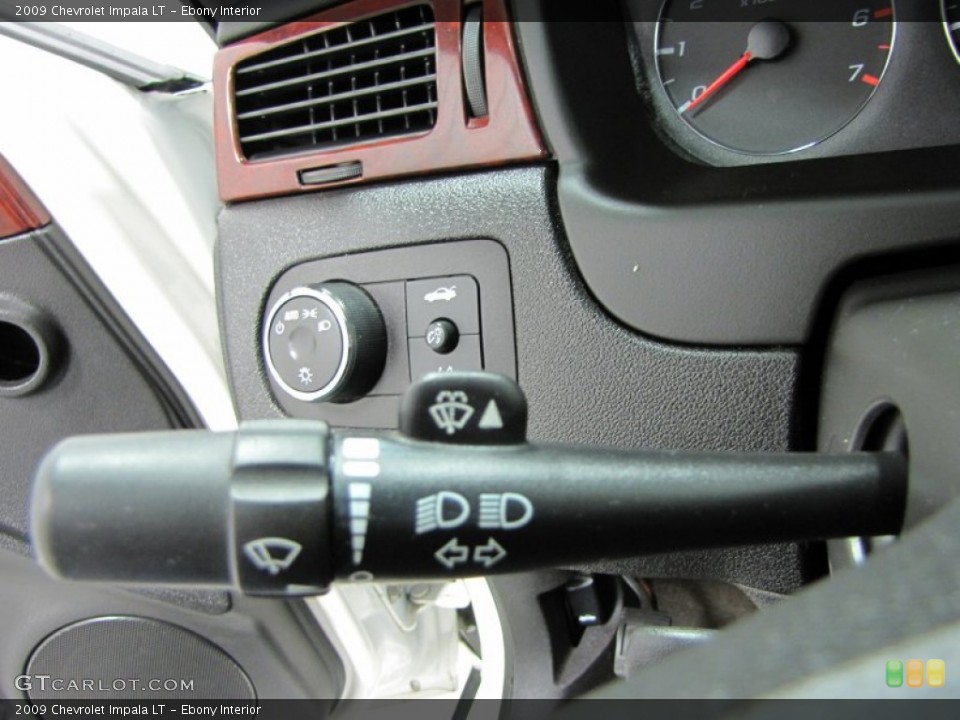 Ebony Interior Controls for the 2009 Chevrolet Impala LT #73549391