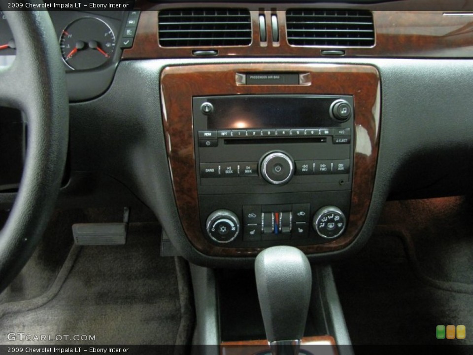 Ebony Interior Controls for the 2009 Chevrolet Impala LT #73549466