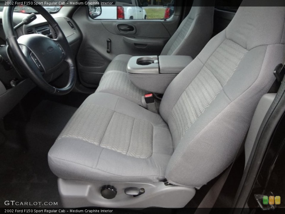 Medium Graphite Interior Photo for the 2002 Ford F150 Sport Regular Cab #73550513