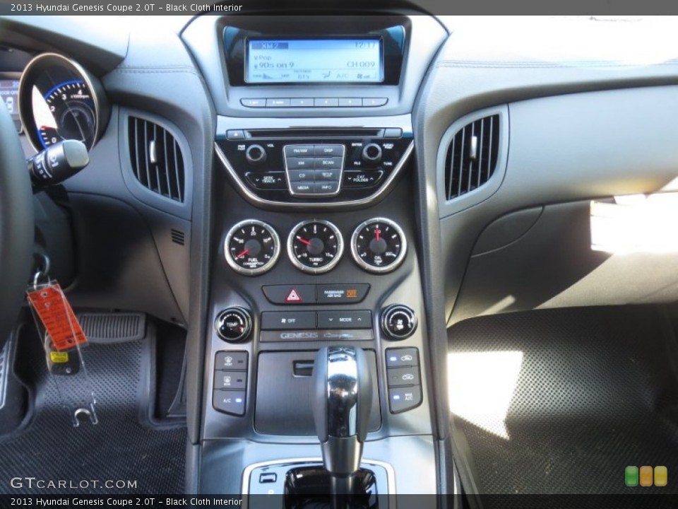 Black Cloth Interior Controls for the 2013 Hyundai Genesis Coupe 2.0T #73550636