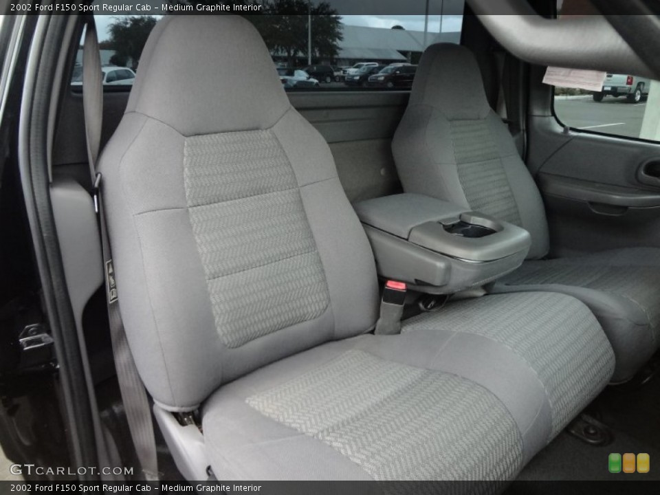 Medium Graphite Interior Front Seat for the 2002 Ford F150 Sport Regular Cab #73550678