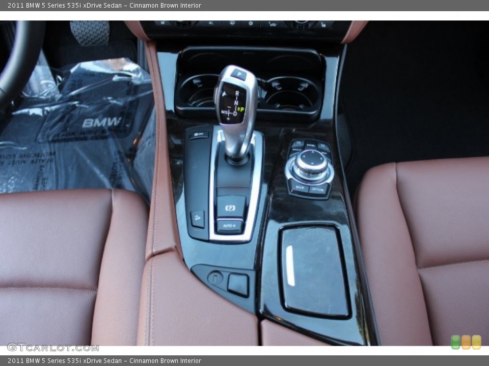 Cinnamon Brown Interior Transmission for the 2011 BMW 5 Series 535i xDrive Sedan #73551158