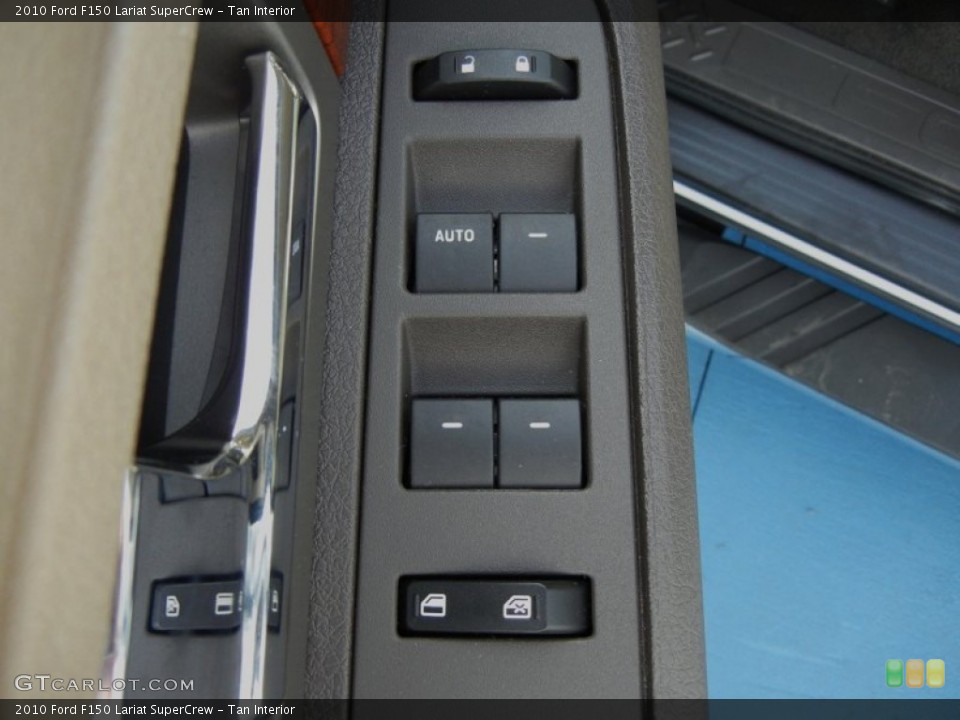 Tan Interior Controls for the 2010 Ford F150 Lariat SuperCrew #73551802