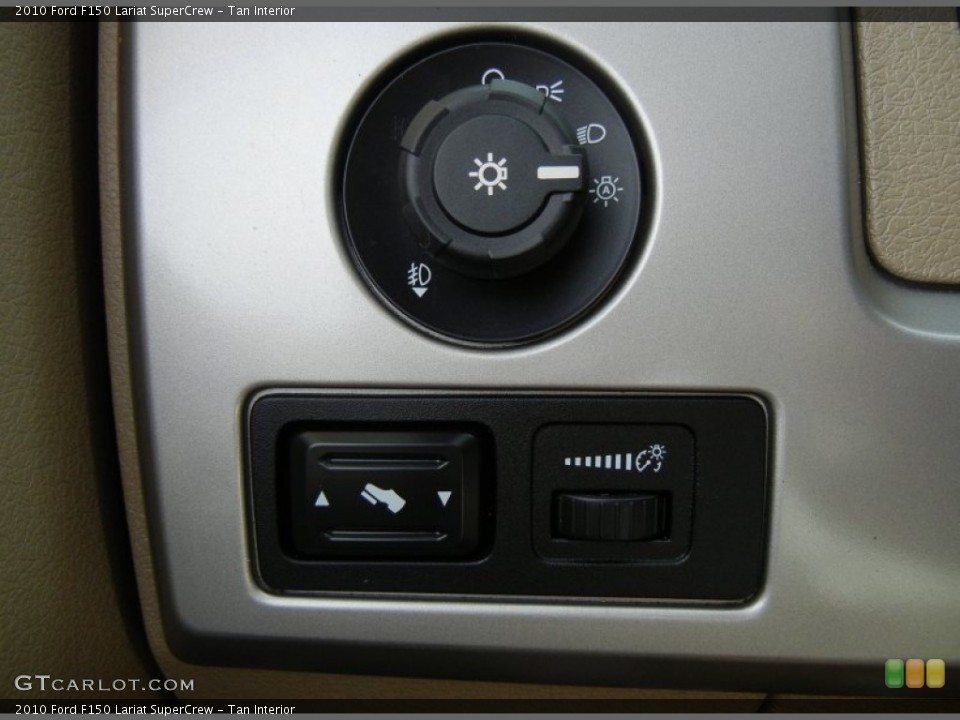 Tan Interior Controls for the 2010 Ford F150 Lariat SuperCrew #73551978