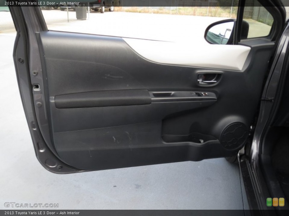 Ash Interior Door Panel for the 2013 Toyota Yaris LE 3 Door #73553942