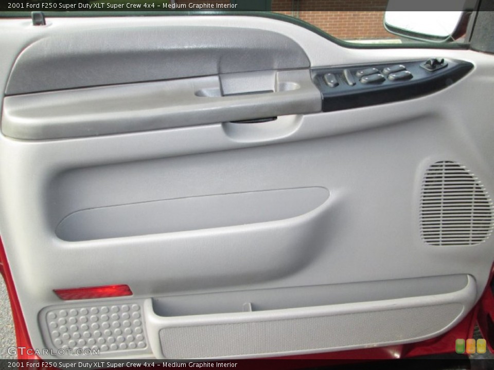 Medium Graphite Interior Door Panel for the 2001 Ford F250 Super Duty XLT Super Crew 4x4 #73554839