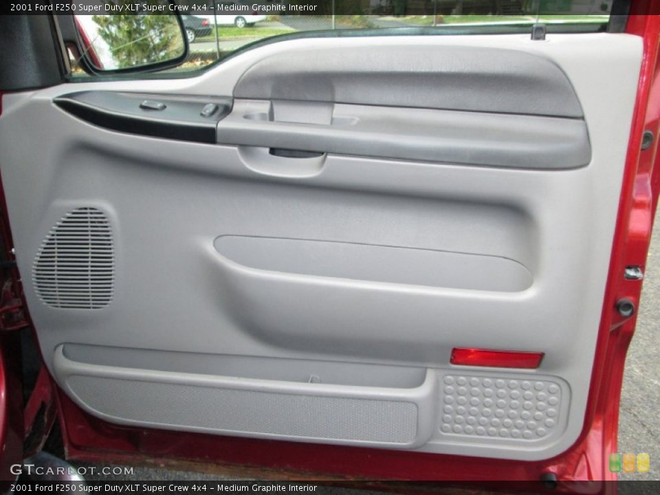Medium Graphite Interior Door Panel for the 2001 Ford F250 Super Duty XLT Super Crew 4x4 #73554860