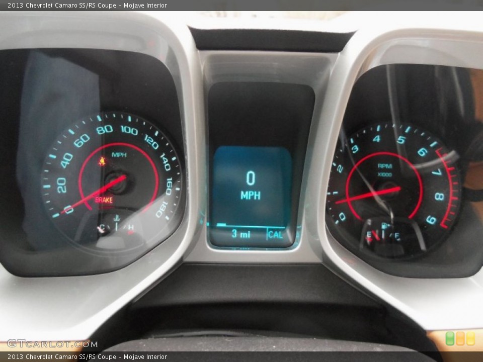 Mojave Interior Gauges for the 2013 Chevrolet Camaro SS/RS Coupe #73555820