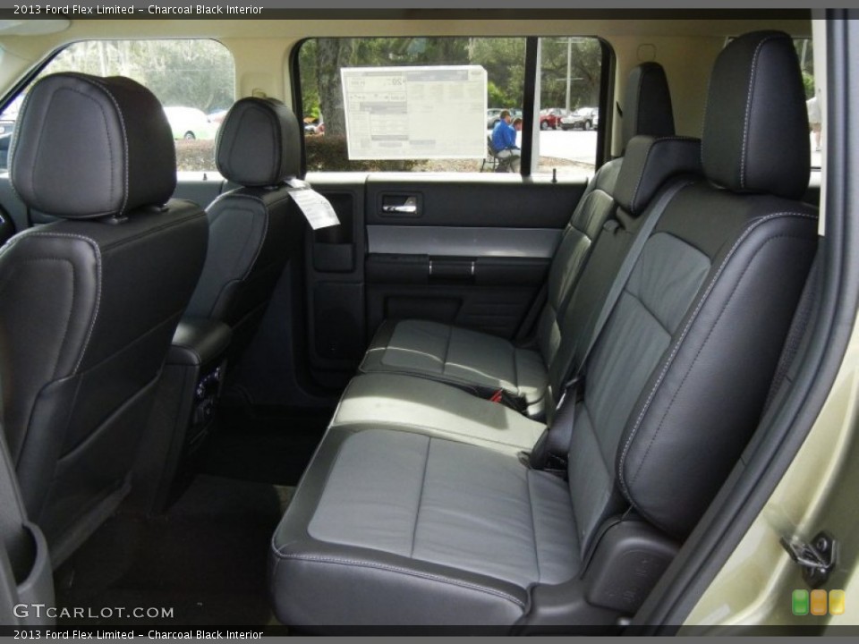 Charcoal Black Interior Rear Seat for the 2013 Ford Flex Limited #73555940