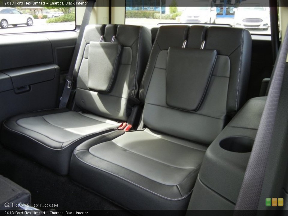 Charcoal Black Interior Rear Seat for the 2013 Ford Flex Limited #73555960