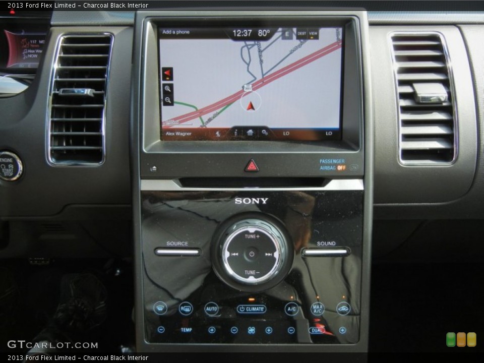 Charcoal Black Interior Navigation for the 2013 Ford Flex Limited #73556018