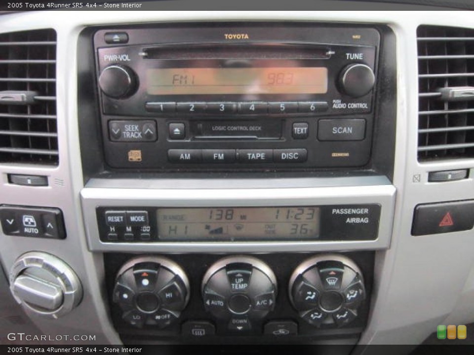Stone Interior Audio System for the 2005 Toyota 4Runner SR5 4x4 #73557345