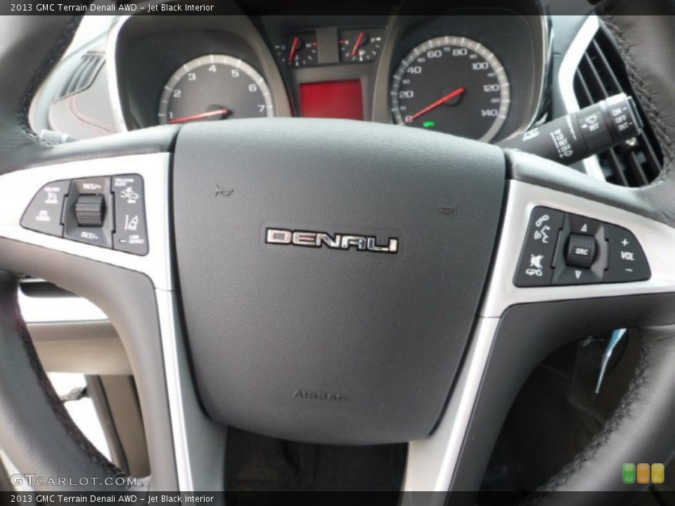 Jet Black Interior Controls for the 2013 GMC Terrain Denali AWD #73558757