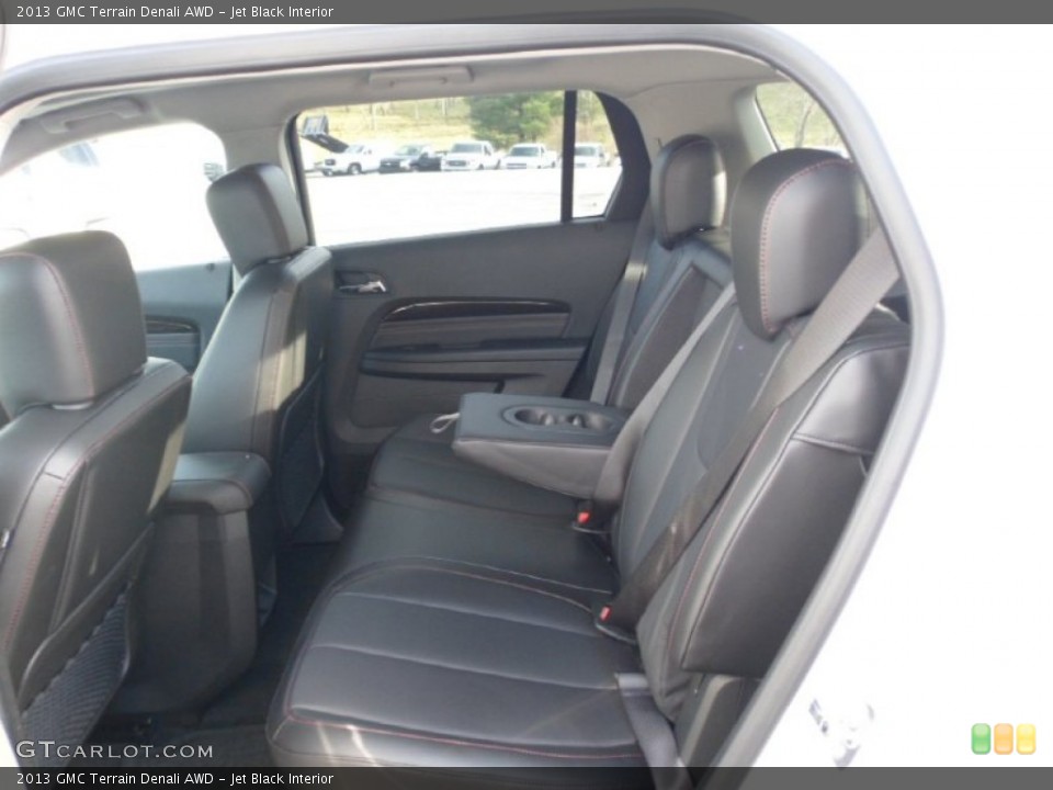 Jet Black Interior Rear Seat for the 2013 GMC Terrain Denali AWD #73559005