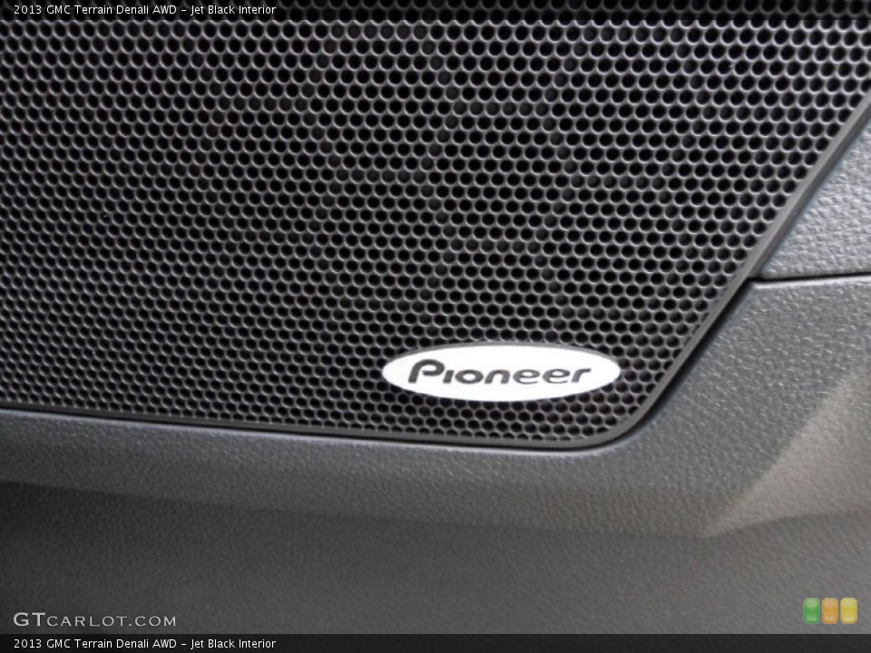 Jet Black Interior Audio System for the 2013 GMC Terrain Denali AWD #73559147