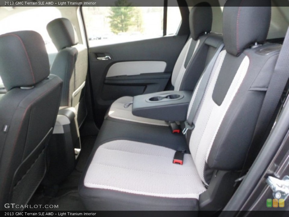 Light Titanium Interior Rear Seat for the 2013 GMC Terrain SLE AWD #73559636