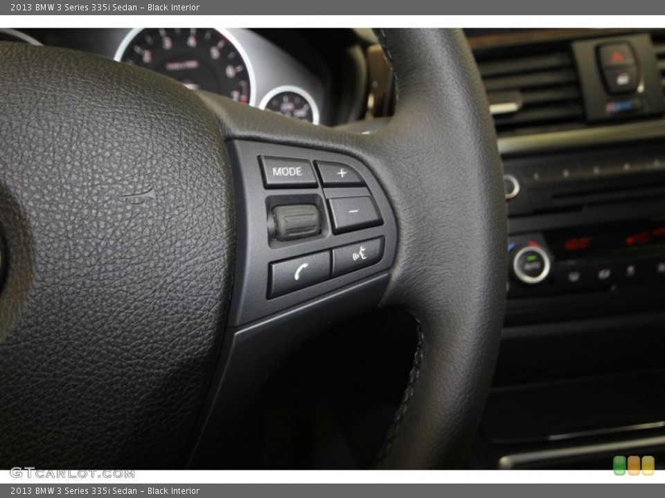 Black Interior Controls for the 2013 BMW 3 Series 335i Sedan #73561487