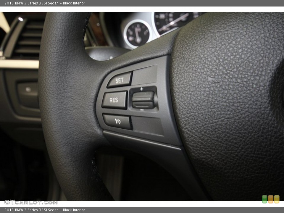 Black Interior Controls for the 2013 BMW 3 Series 335i Sedan #73561509