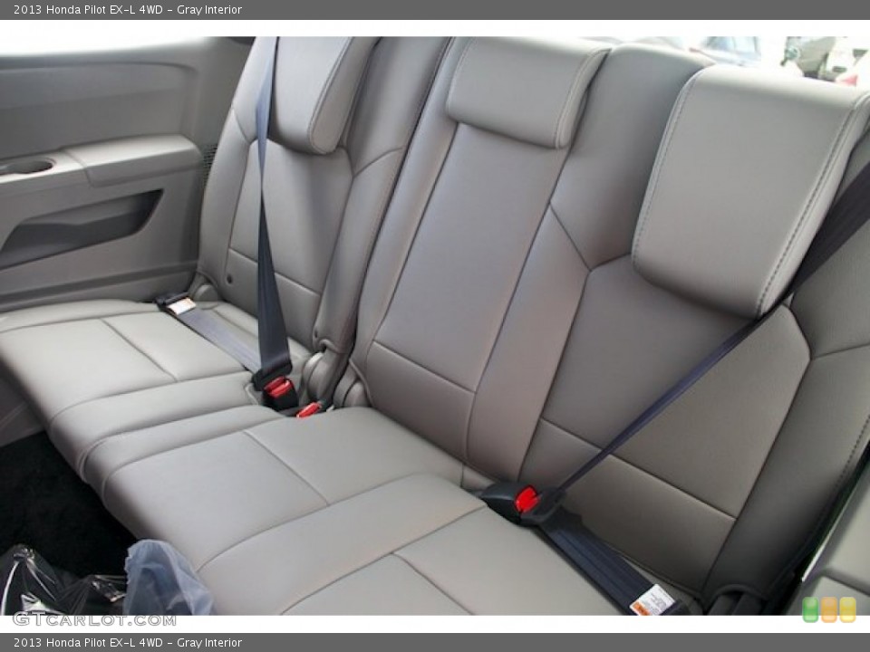 Gray Interior Rear Seat for the 2013 Honda Pilot EX-L 4WD #73562989