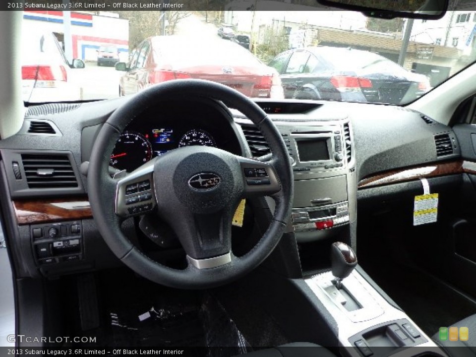 Off Black Leather Interior Photo for the 2013 Subaru Legacy 3.6R Limited #73563080