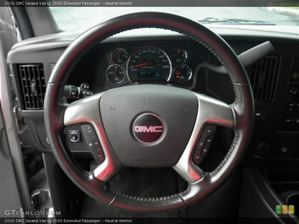 Neutral Interior Steering Wheel for the 2010 GMC Savana Van LS 3500 Extended Passenger #73563467