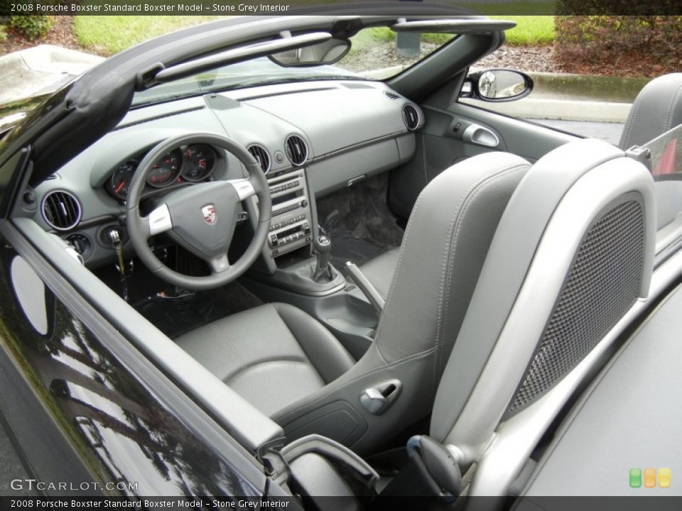Stone Grey Interior Photo for the 2008 Porsche Boxster  #73563776