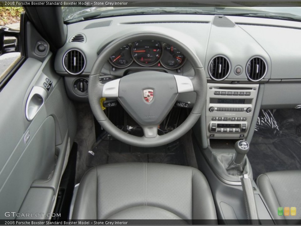 Stone Grey Interior Dashboard for the 2008 Porsche Boxster  #73564004