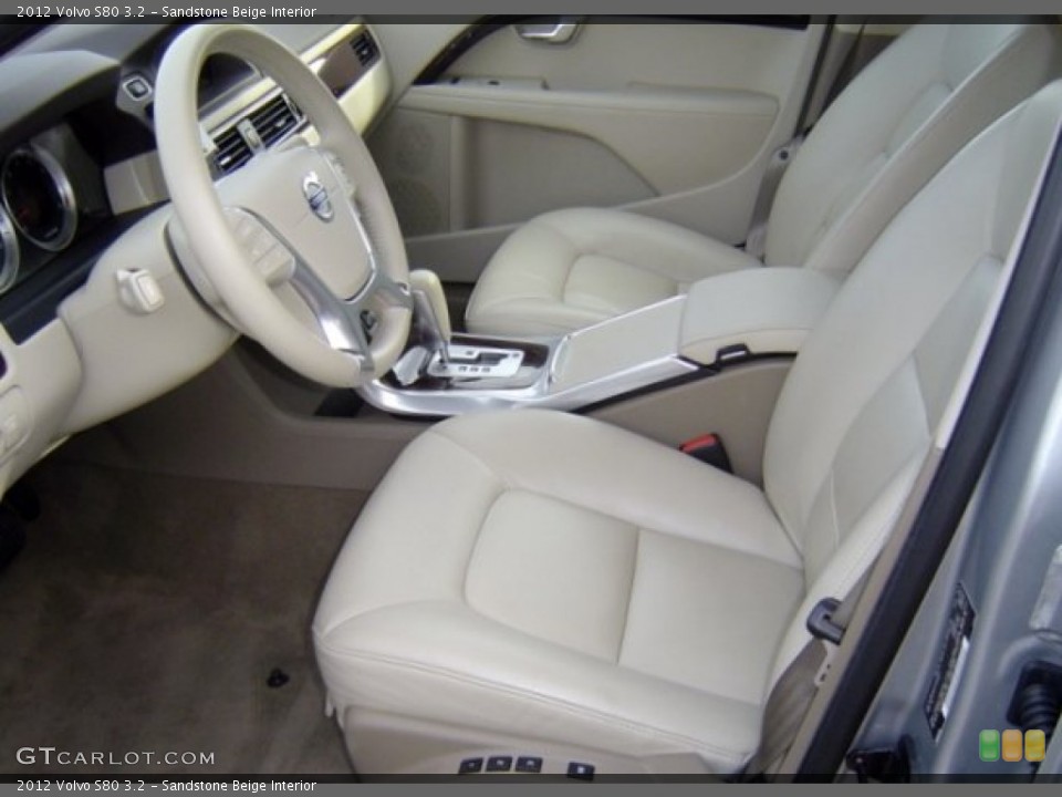 Sandstone Beige Interior Photo for the 2012 Volvo S80 3.2 #73564376
