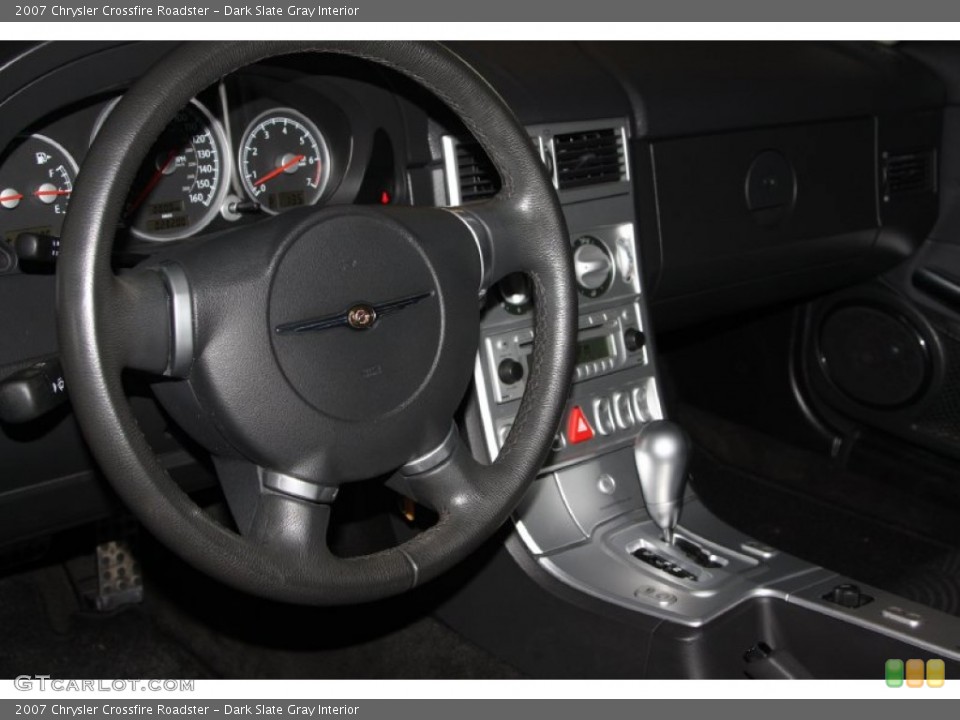 Dark Slate Gray Interior Steering Wheel for the 2007 Chrysler Crossfire Roadster #73565276