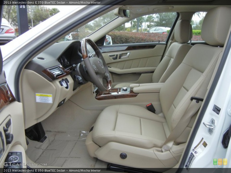 Almond/Mocha Interior Photo for the 2013 Mercedes-Benz E 350 BlueTEC Sedan #73565648