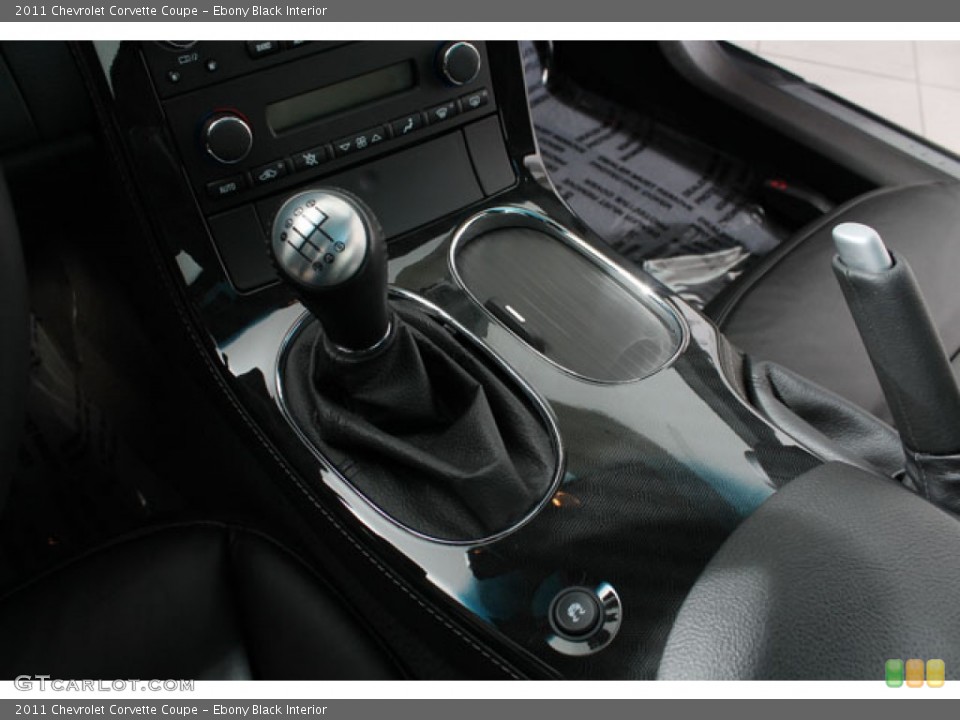 Ebony Black Interior Transmission for the 2011 Chevrolet Corvette Coupe #73565767