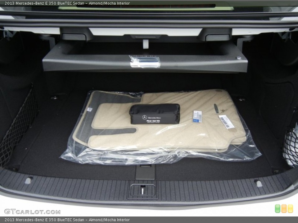 Almond/Mocha Interior Trunk for the 2013 Mercedes-Benz E 350 BlueTEC Sedan #73565780