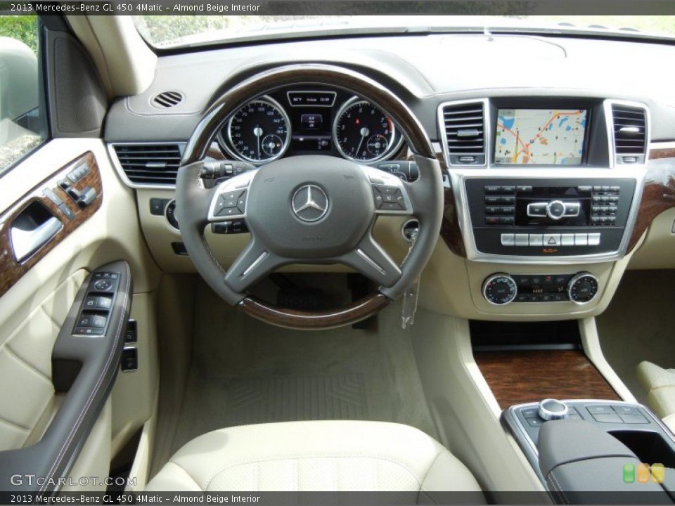 Almond Beige Interior Dashboard for the 2013 Mercedes-Benz GL 450 4Matic #73566665