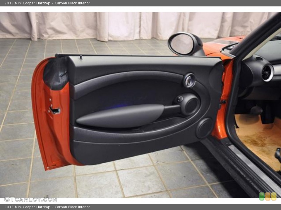 Carbon Black Interior Door Panel for the 2013 Mini Cooper Hardtop #73567775