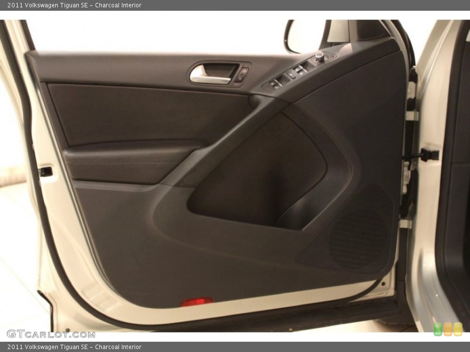 Charcoal Interior Door Panel for the 2011 Volkswagen Tiguan SE #73570108