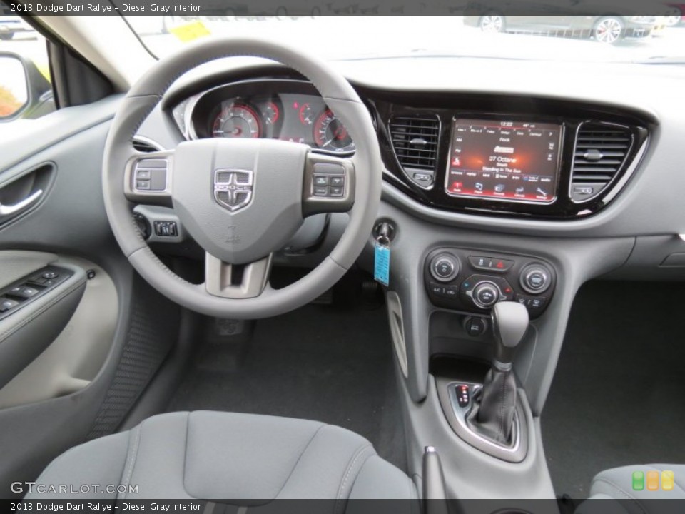 Diesel Gray Interior Dashboard for the 2013 Dodge Dart Rallye #73570942