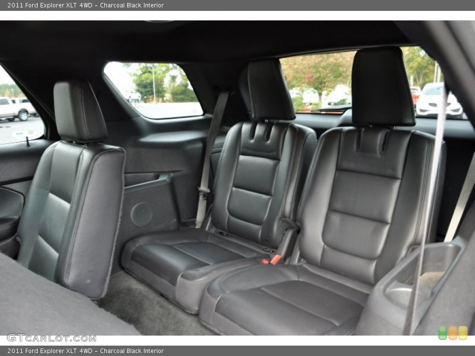 Charcoal Black Interior Rear Seat for the 2011 Ford Explorer XLT 4WD #73571464