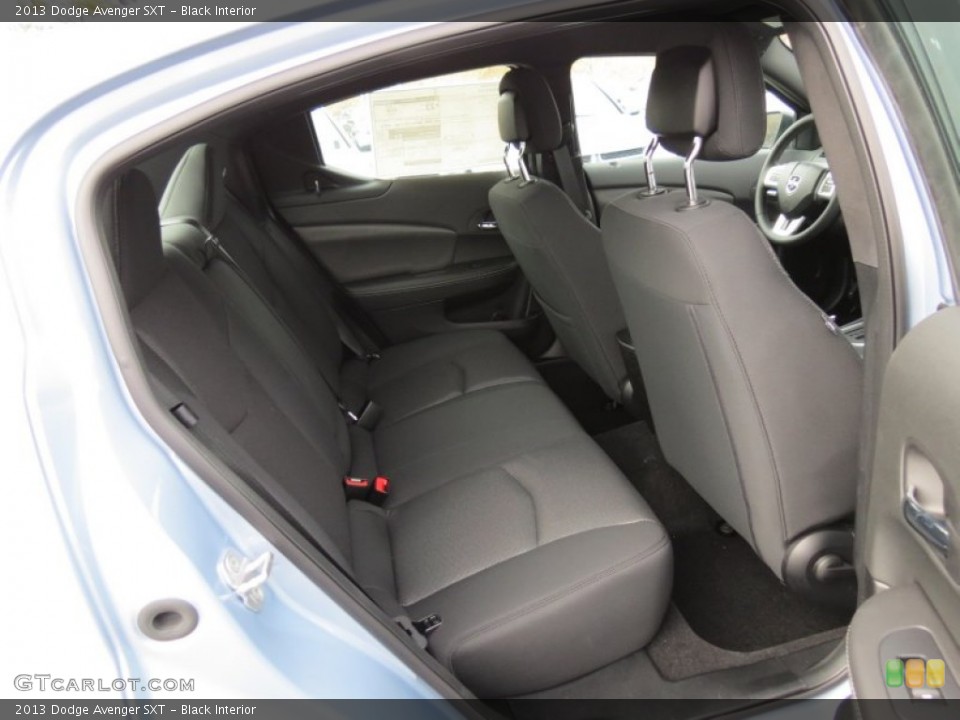 Black Interior Rear Seat for the 2013 Dodge Avenger SXT #73571725
