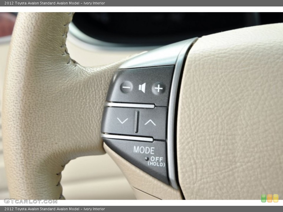 Ivory Interior Controls for the 2012 Toyota Avalon  #73572335