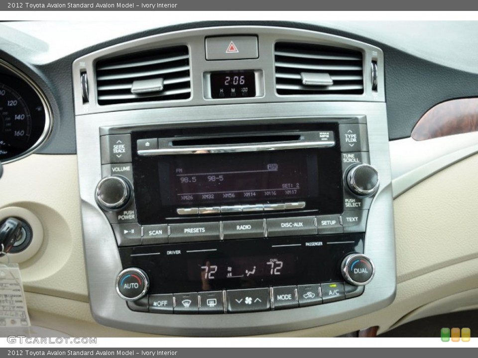 Ivory Interior Controls for the 2012 Toyota Avalon  #73572455