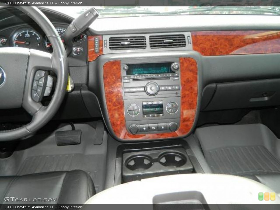 Ebony Interior Controls for the 2010 Chevrolet Avalanche LT #73572491