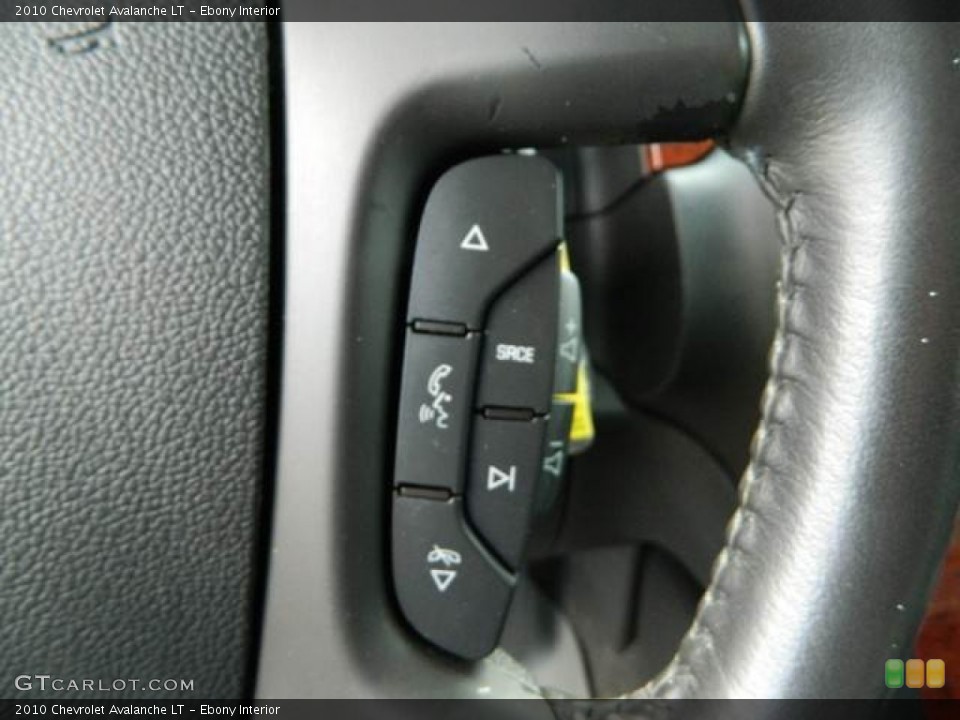 Ebony Interior Controls for the 2010 Chevrolet Avalanche LT #73572666