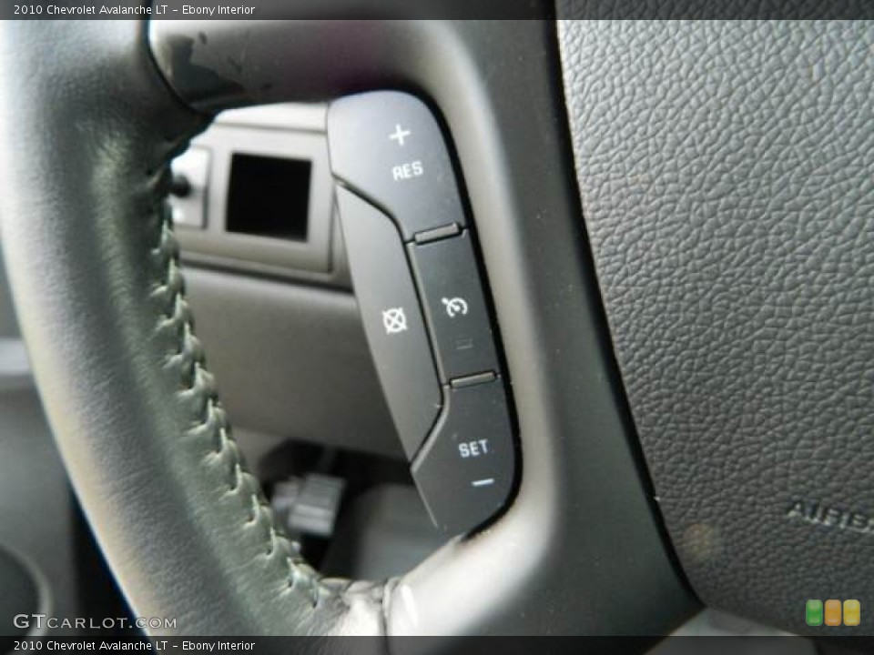 Ebony Interior Controls for the 2010 Chevrolet Avalanche LT #73572680