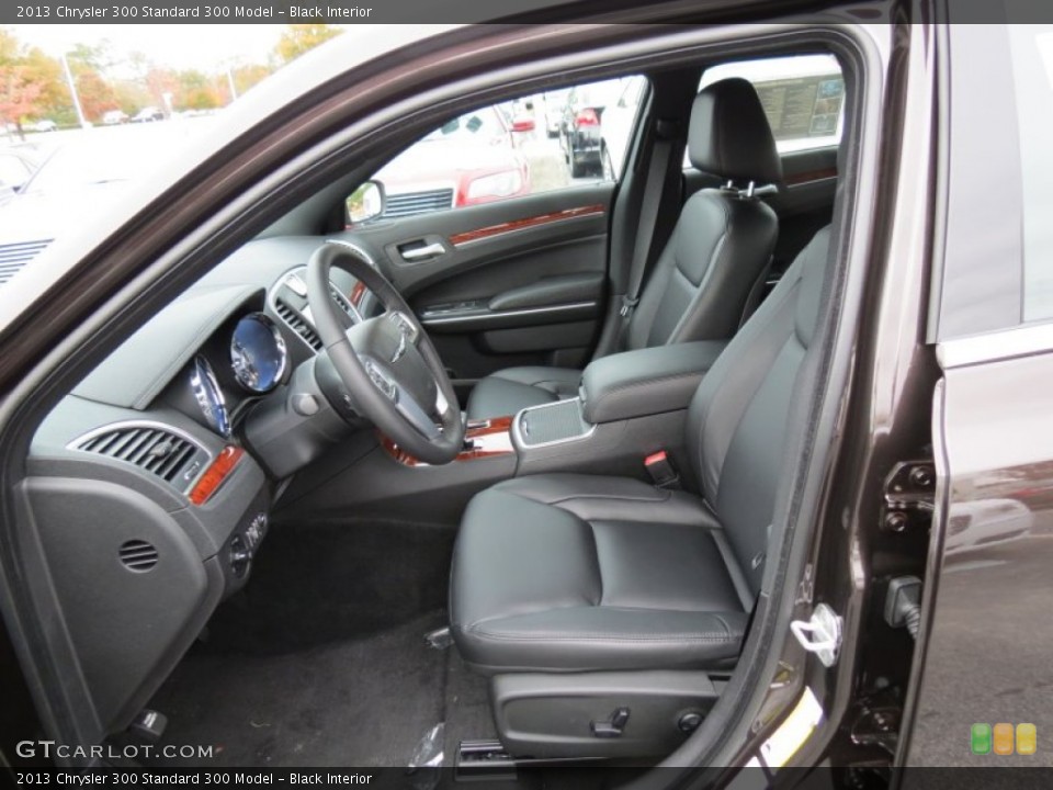 Black Interior Front Seat for the 2013 Chrysler 300  #73573115