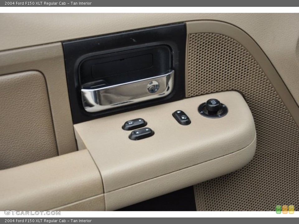 Tan Interior Controls for the 2004 Ford F150 XLT Regular Cab #73573797