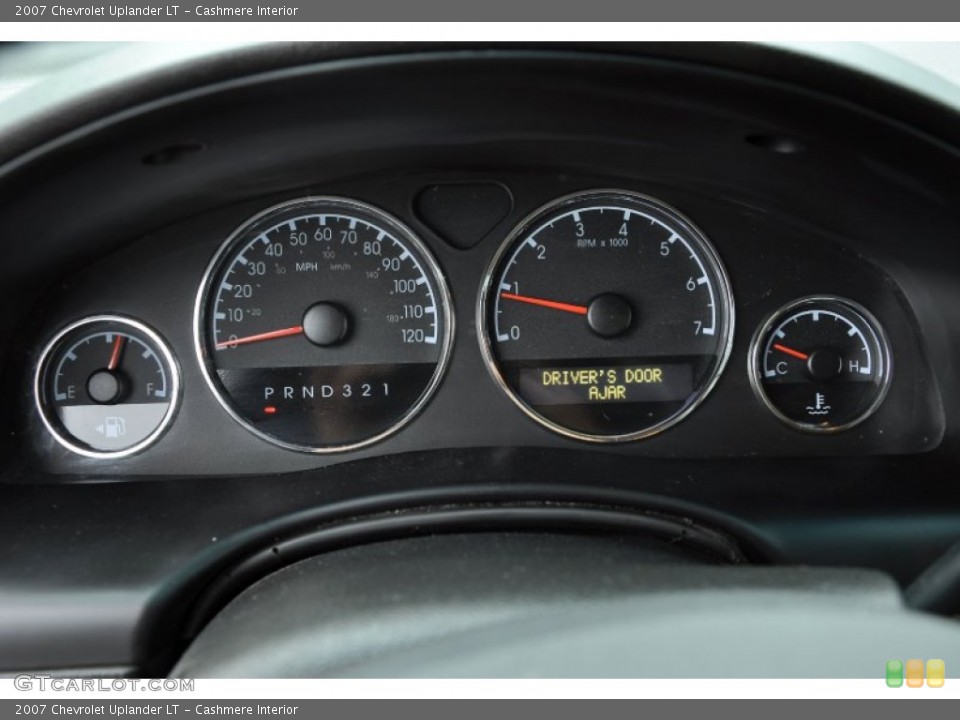 Cashmere Interior Gauges for the 2007 Chevrolet Uplander LT #73574495