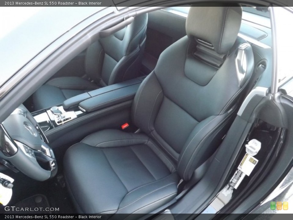 Black Interior Front Seat for the 2013 Mercedes-Benz SL 550 Roadster #73575125