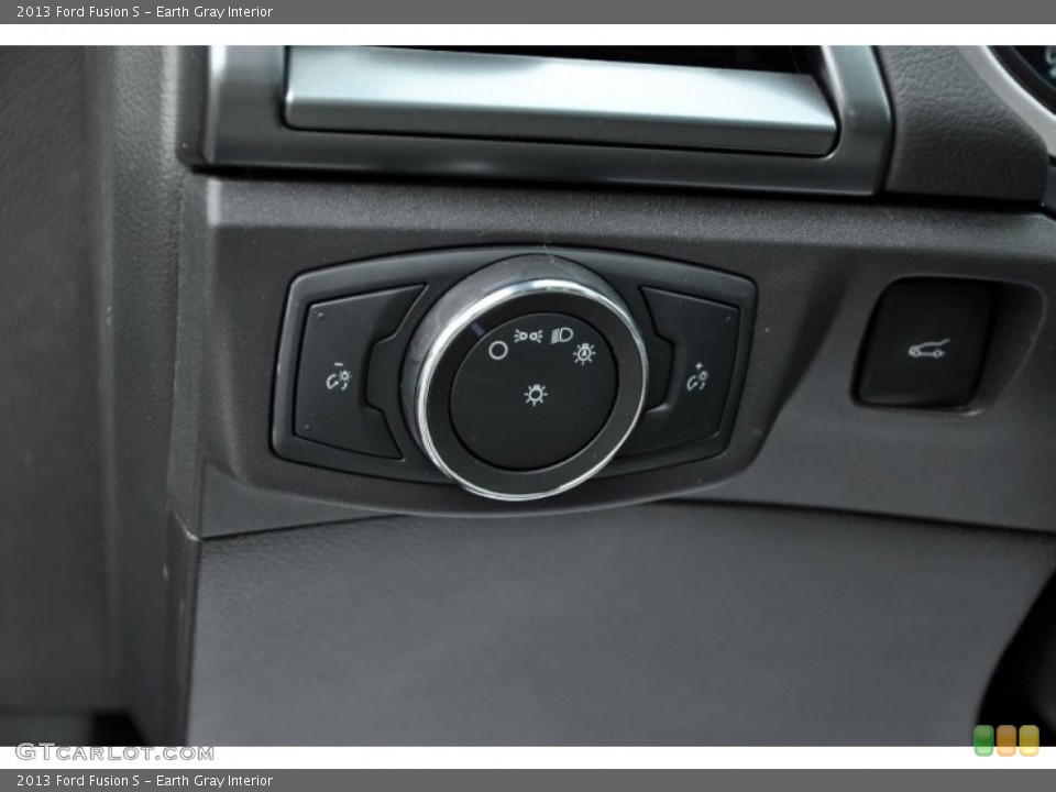 Earth Gray Interior Controls for the 2013 Ford Fusion S #73575484